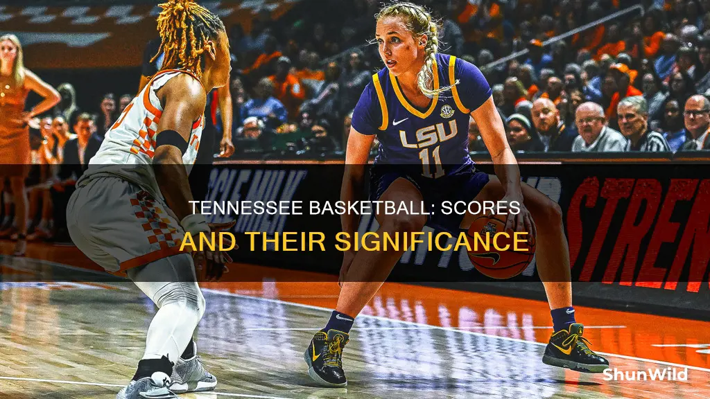 what is the tennessee basketball score