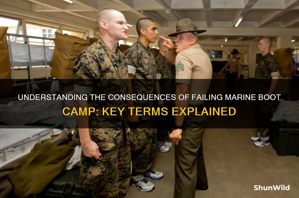 what is the term for fail marine boot camp
