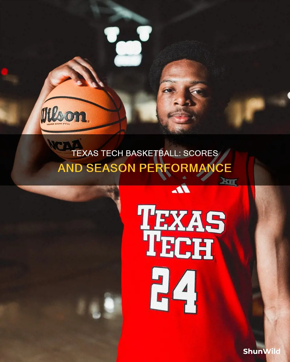 what is the texas tech basketball score