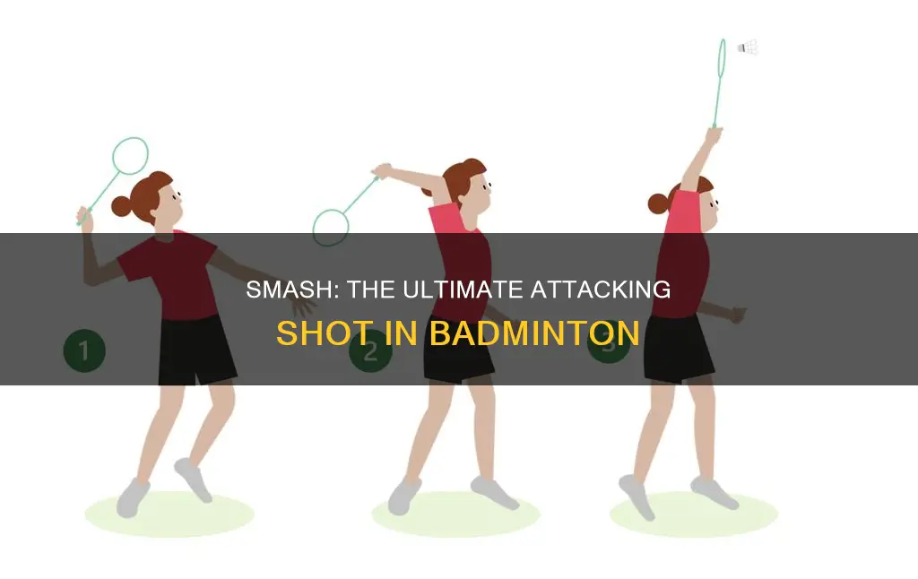 what is the ultimate attacking shot in badminton