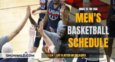 USA Men's Basketball Schedule: Dates and Opponents