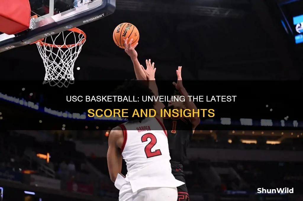 what is the usc basketball score