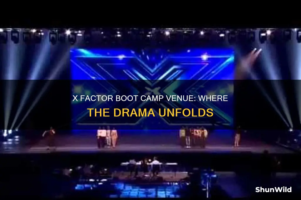 what is the venue for x factor boot camp