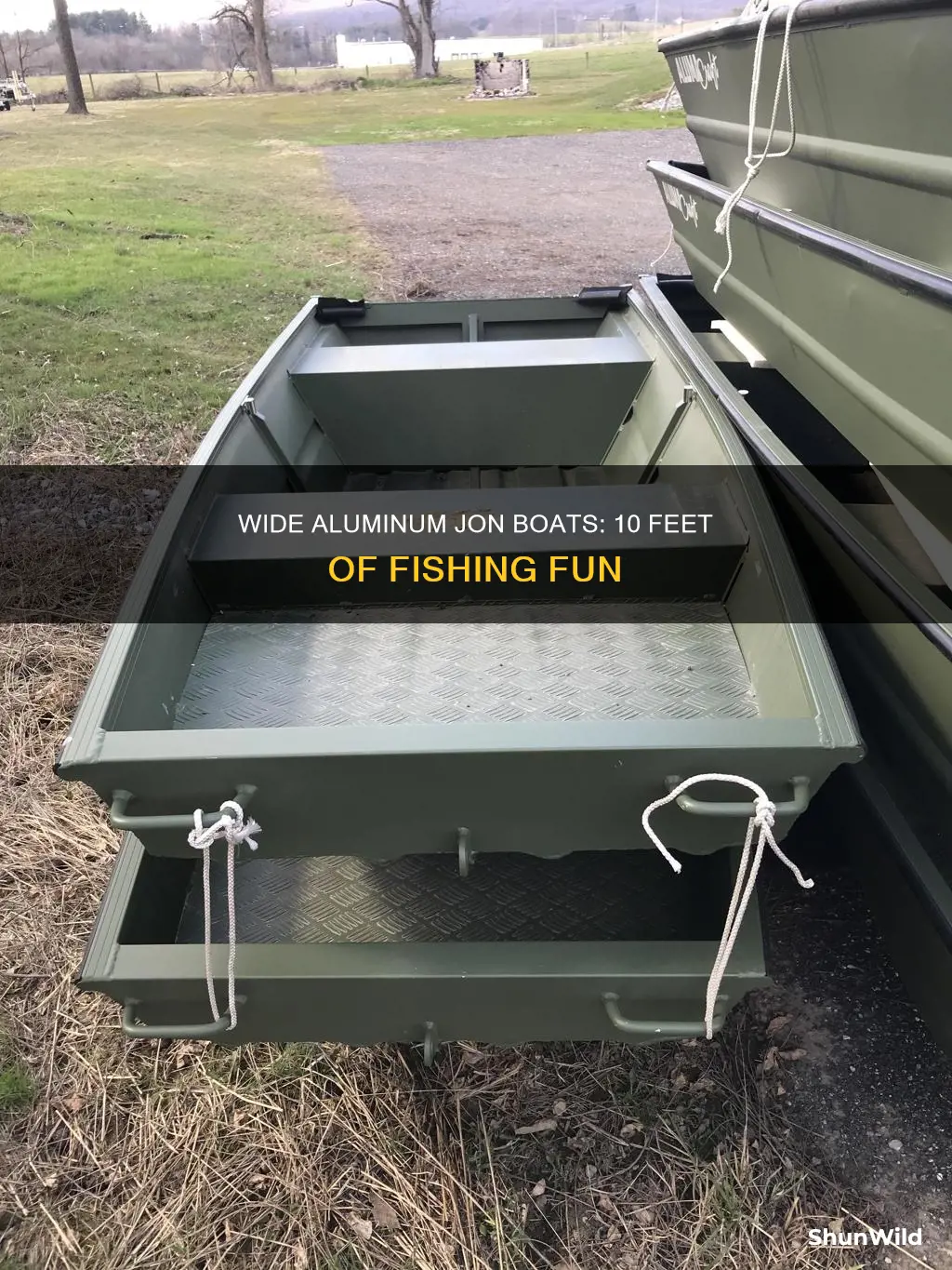 what is the widest 10 ft aluminum jon boat