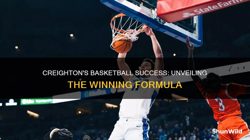 what is the winning percentage of creighton basketball