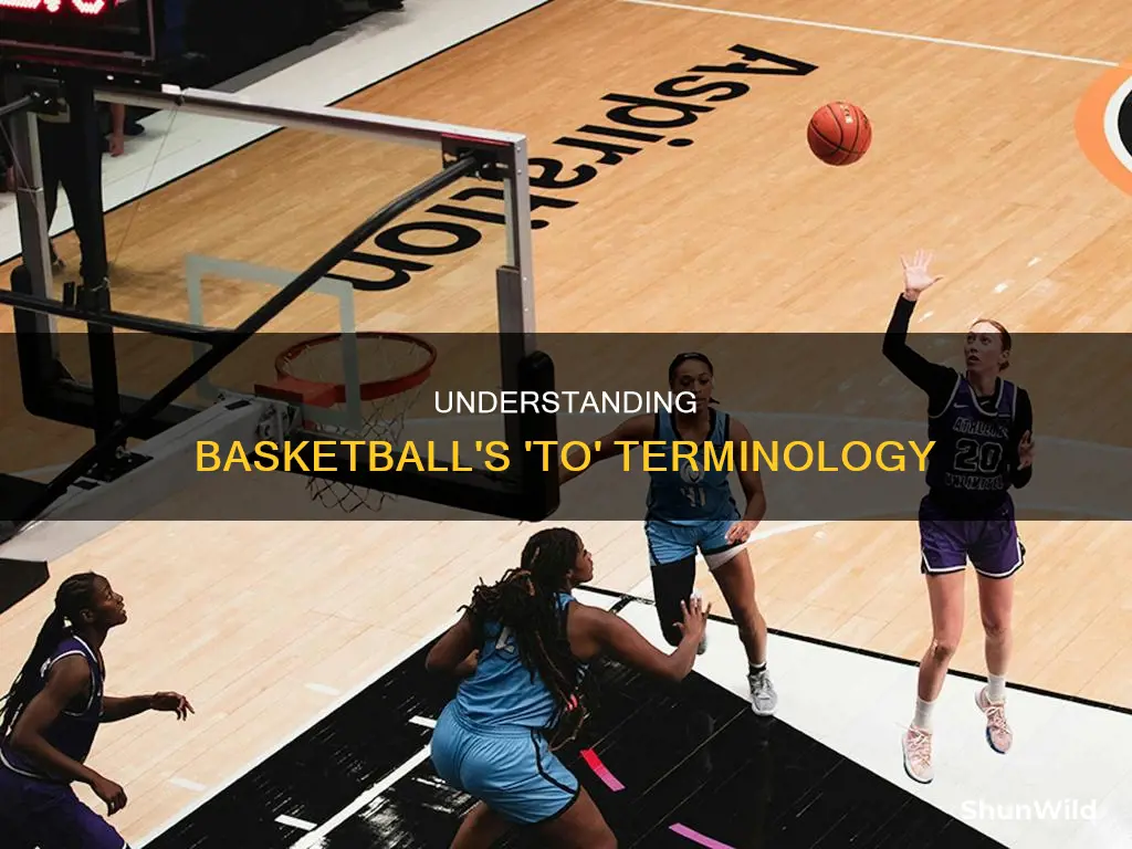 what is to in basketball