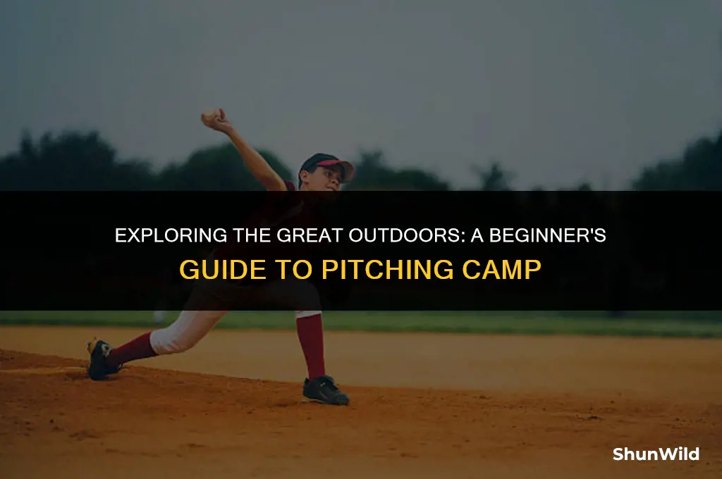 what is to pitch camp