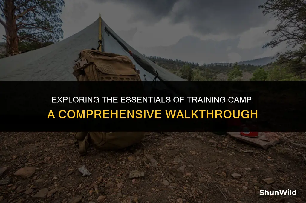 what is training camp walkthrough