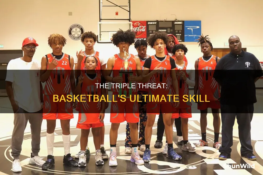 what is triple threat in basketball