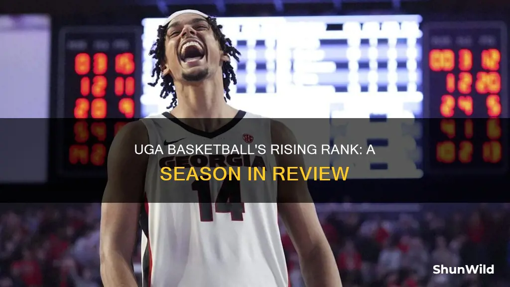 what is uga basketball ranked