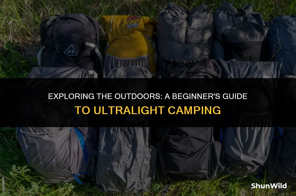 what is ultra light camping