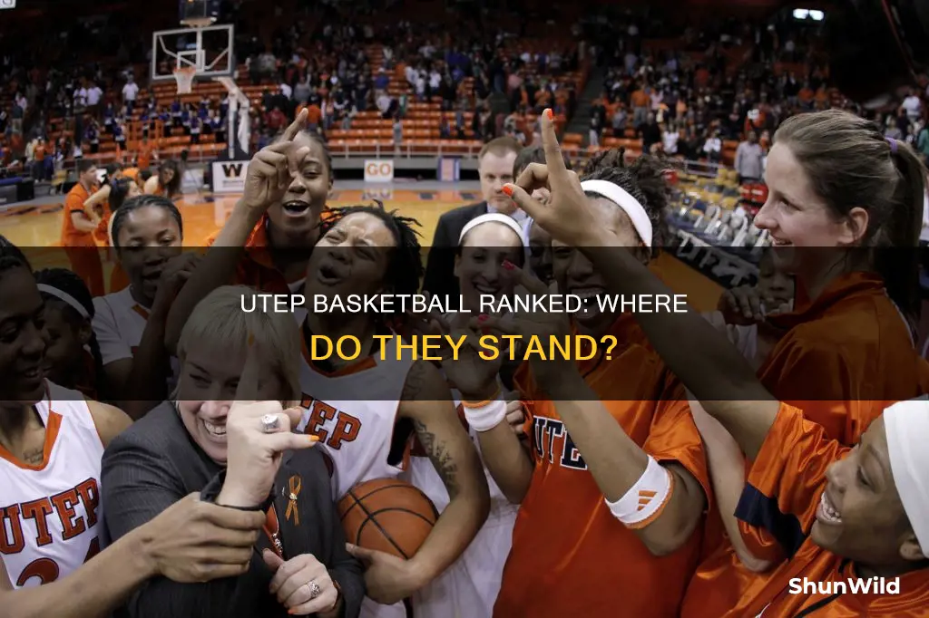 what is utep basketball ranked
