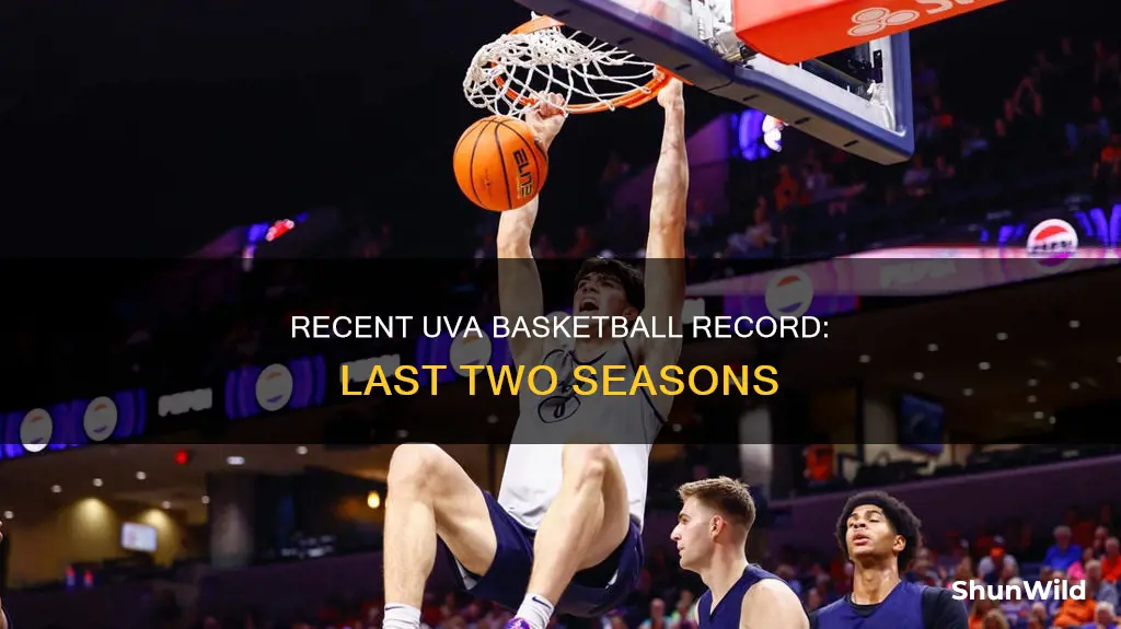 what is uva basketball record the last two years