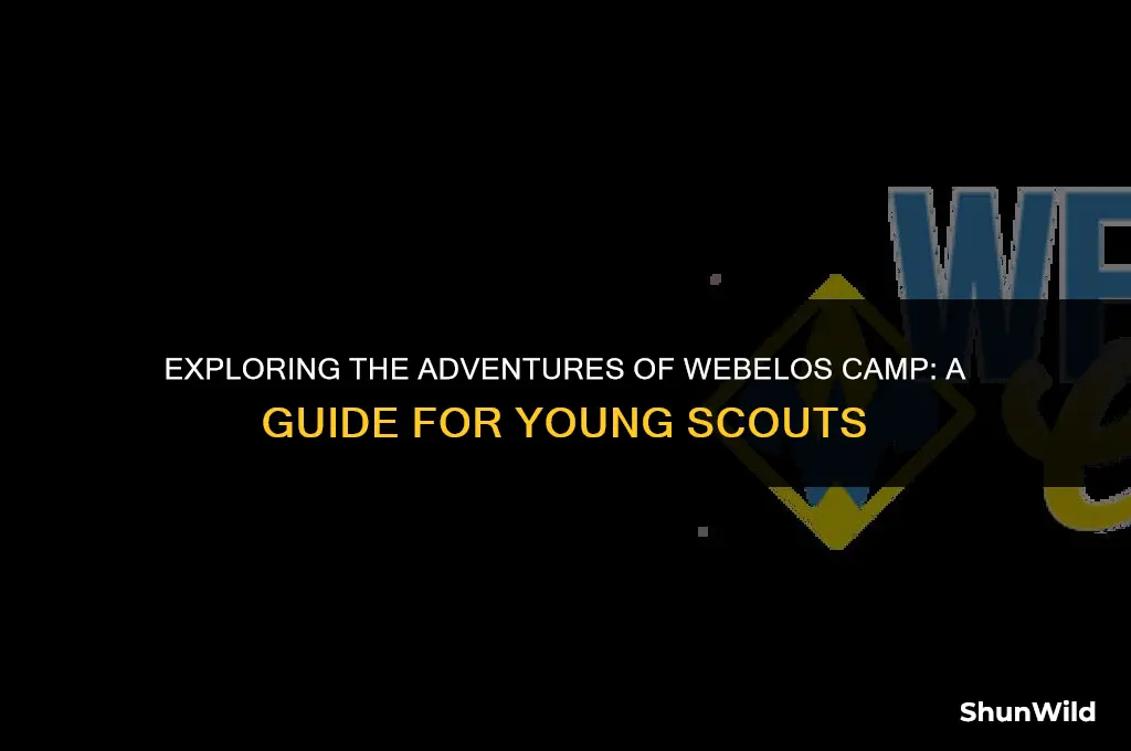 what is webelos camp