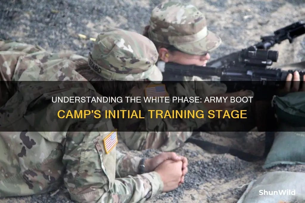 what is white phase in army boot camp