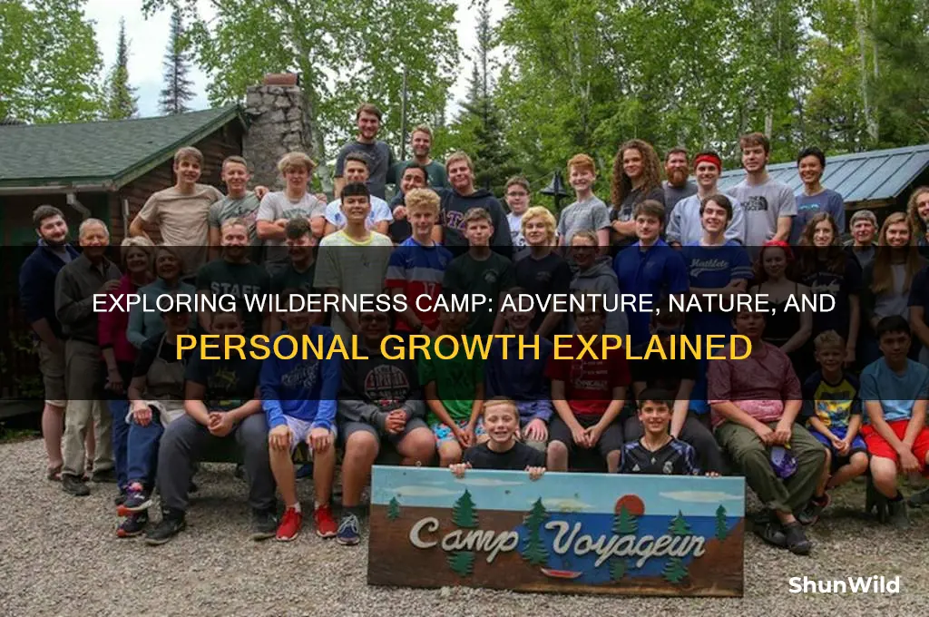 what is wilderness camp