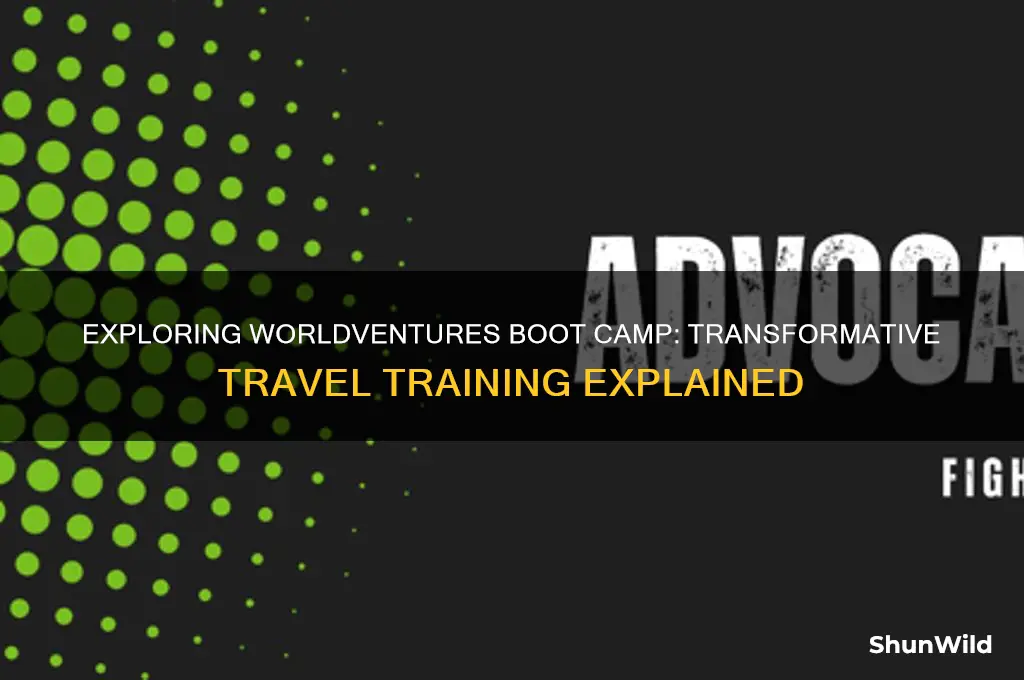 what is worldventures boot camp