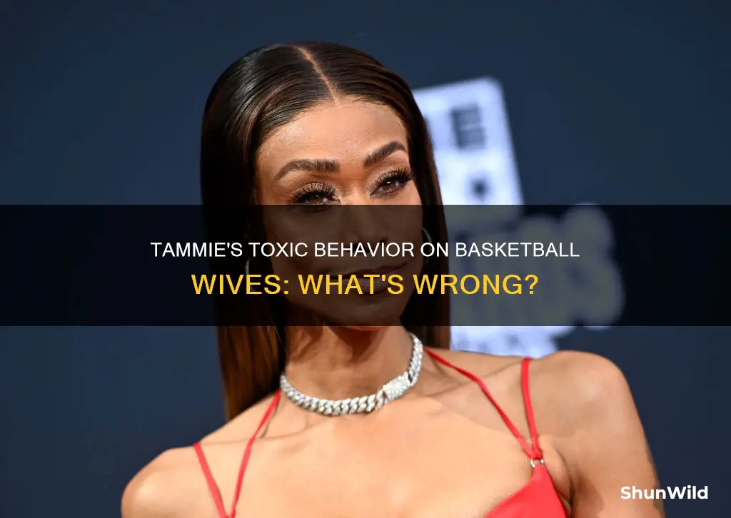 what is wrong with tammie from basketball wives