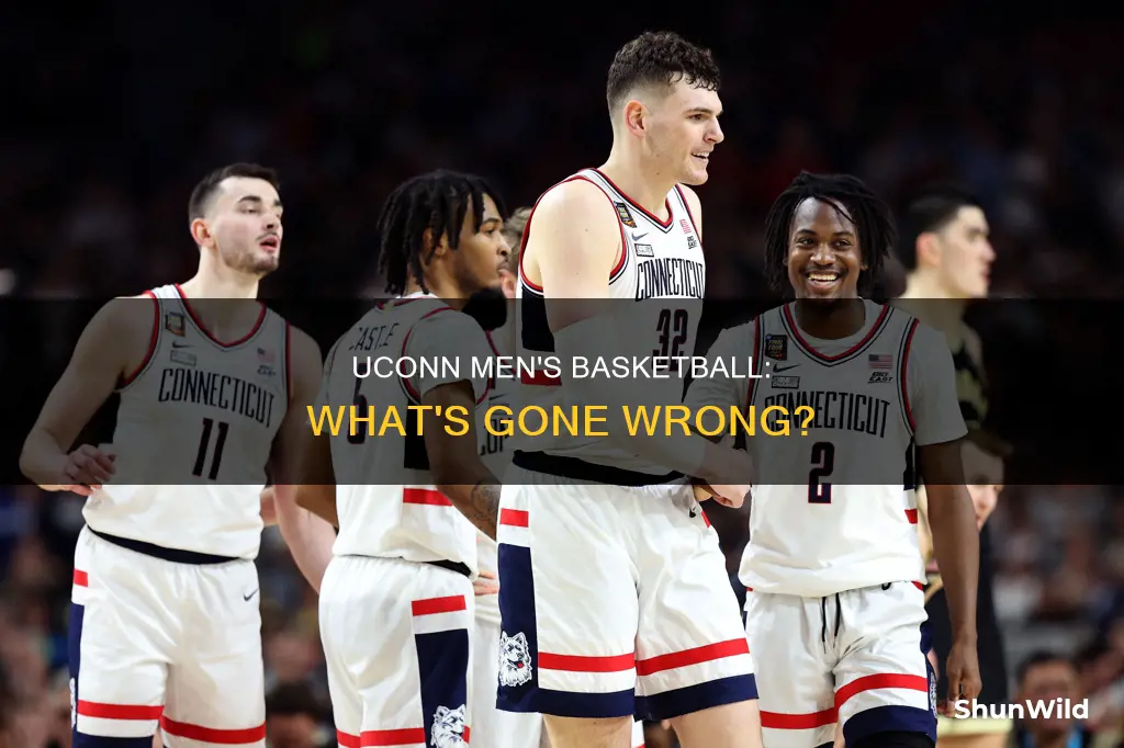 what is wrong with uconn men