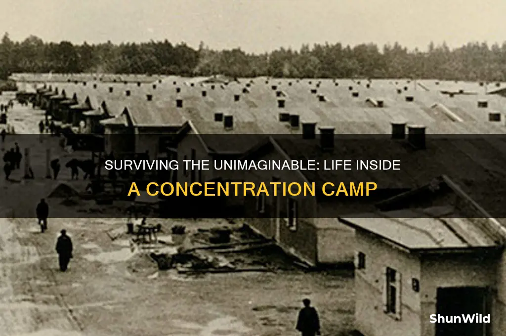 what it was like in a concentration camp