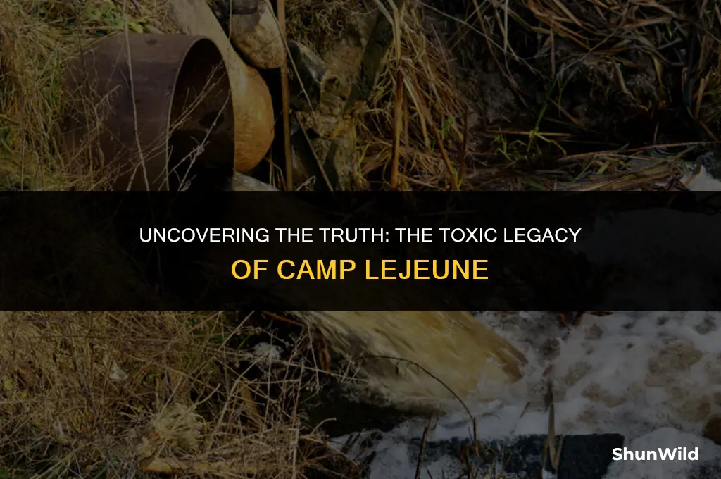 what jappenned to camp lejuene