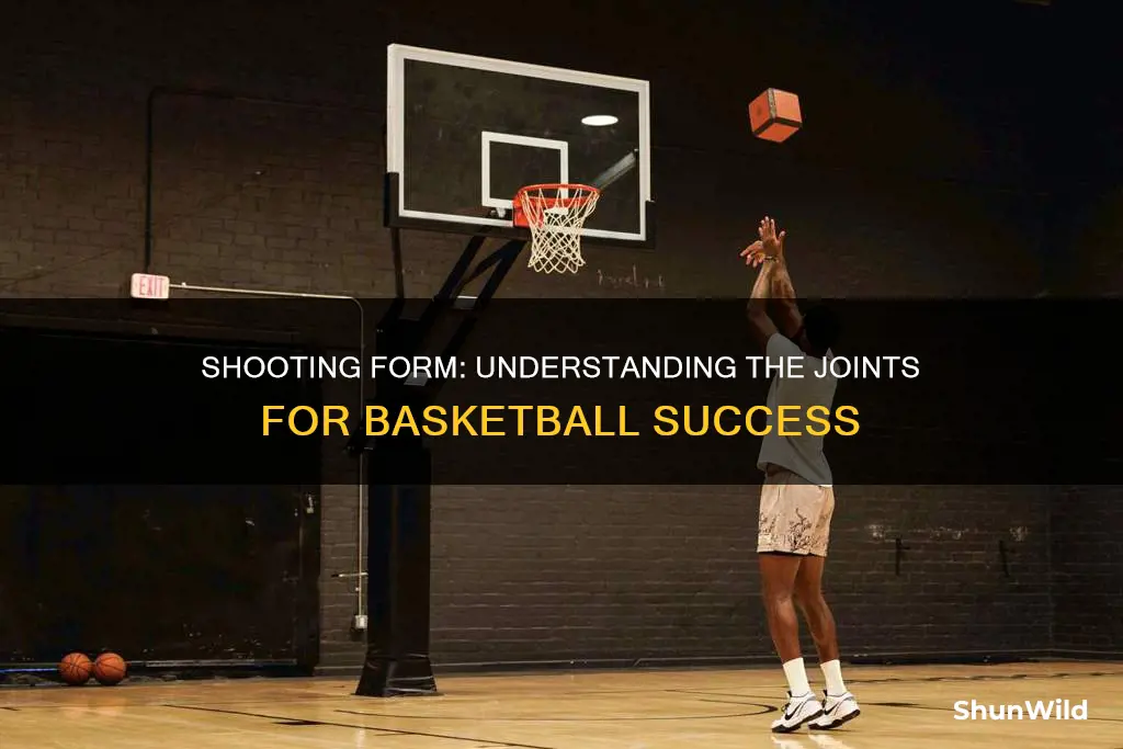 what joints are used when shooting a basketball