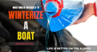 Winterizing Your Boat: Choosing the Right Antifreeze