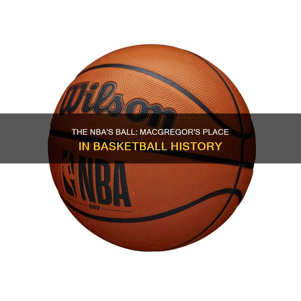 what kind of basketball does the nba use macgregor