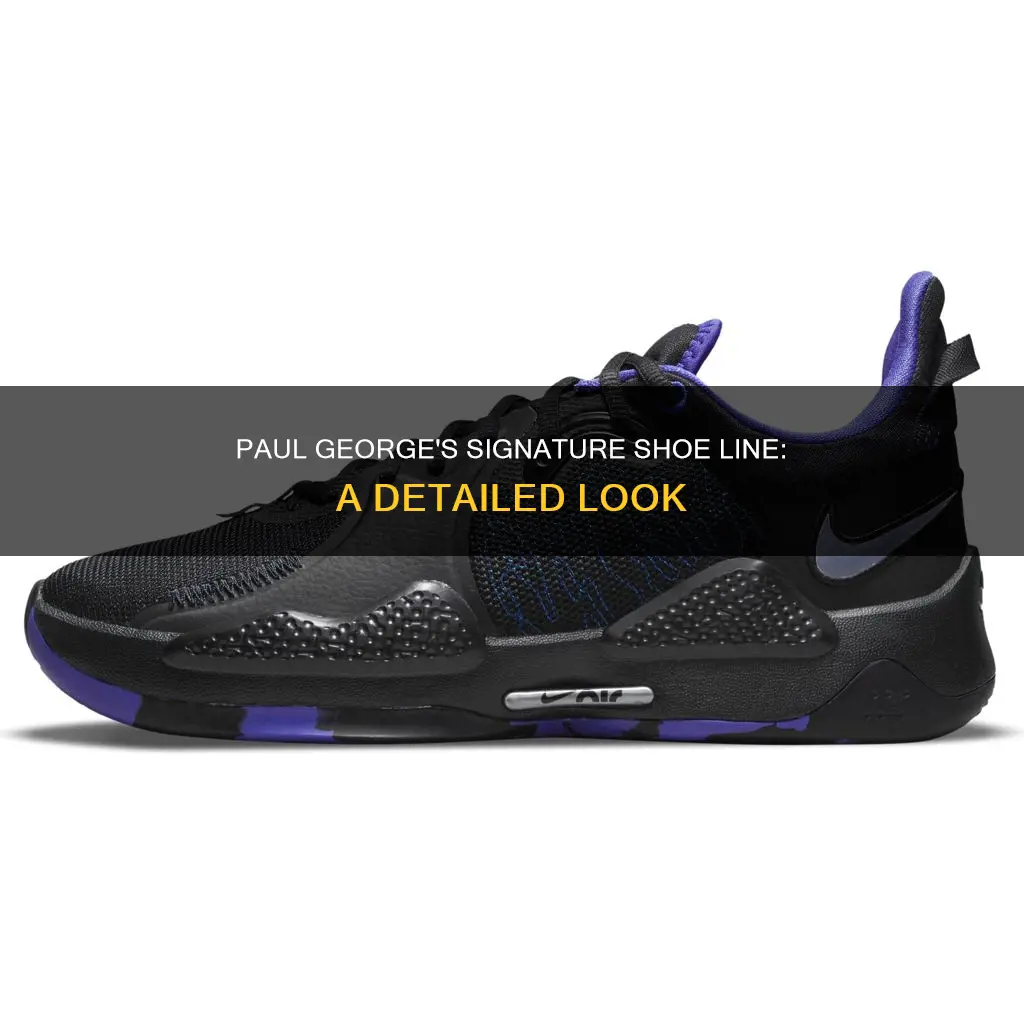 what kind of basketball shoes does paul george wear