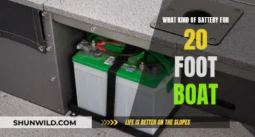 Choosing the Right Battery for Your 20-Foot Boat