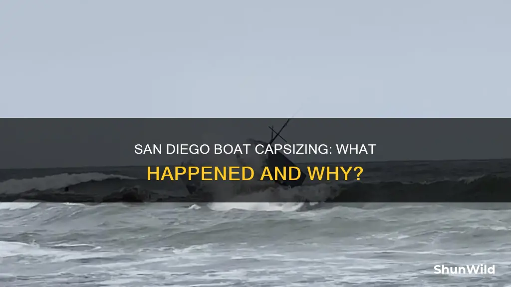 what kind of boat capsized in san diego