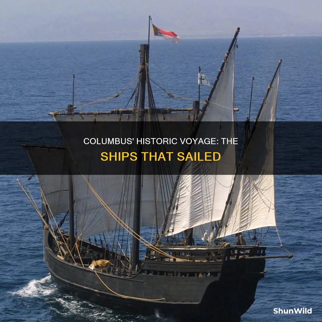 what kind of boat did columbus sail