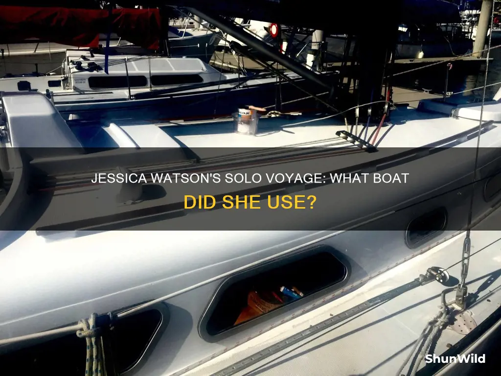 what kind of boat did jessica watson have