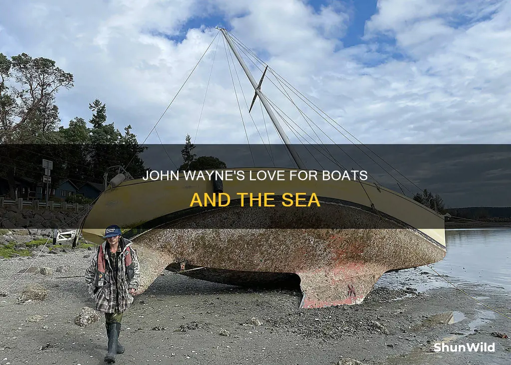 what kind of boat did john wayne own