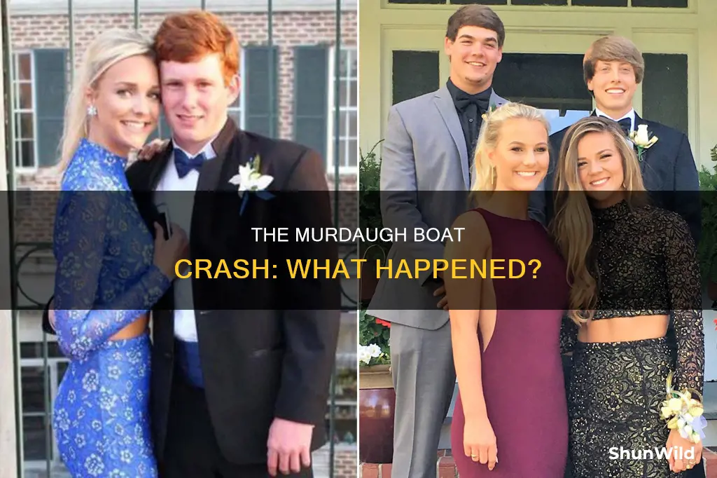 what kind of boat did paul murdaugh crash