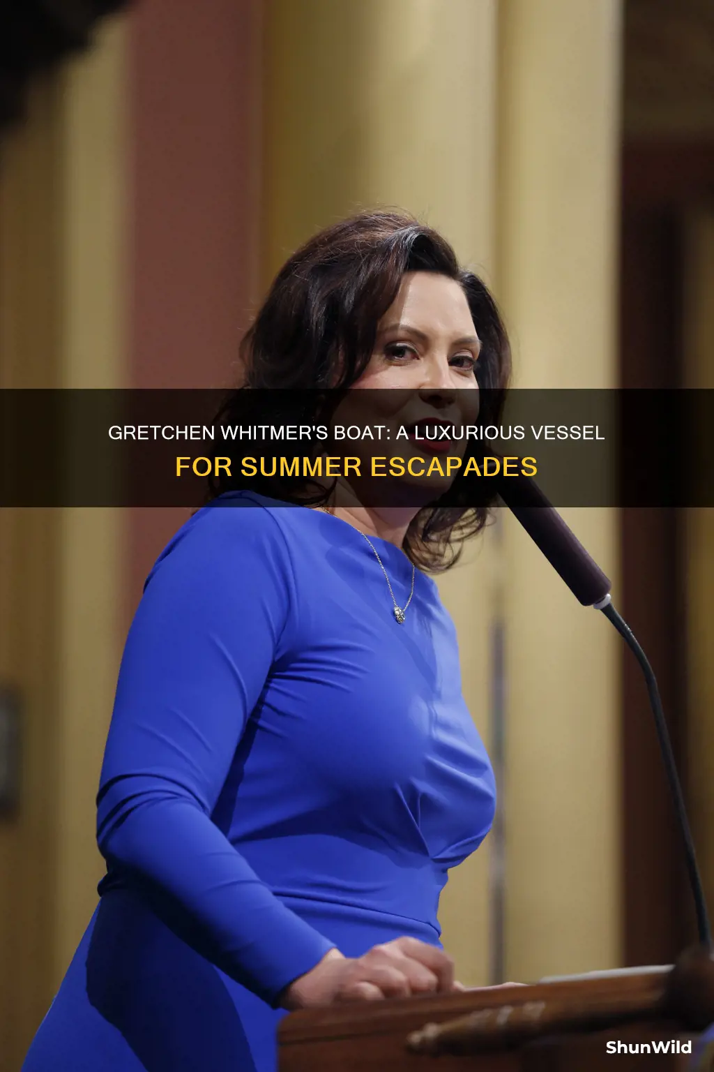 what kind of boat does gretchen whitmer have