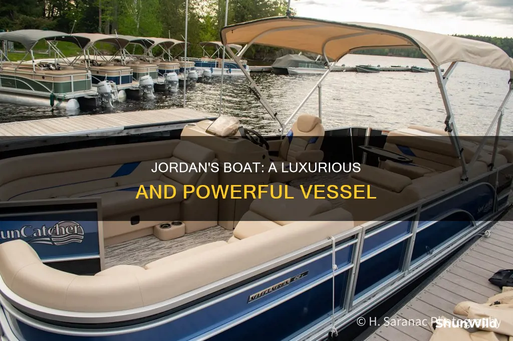 what kind of boat does jordan