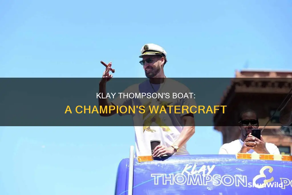 what kind of boat does klay thompson have