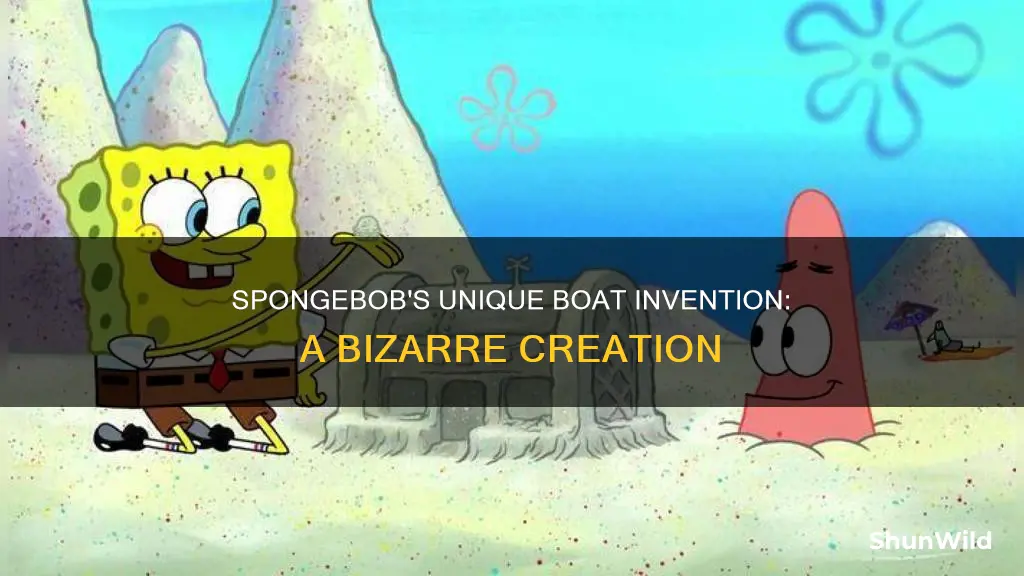 what kind of boat does spongebob ivent