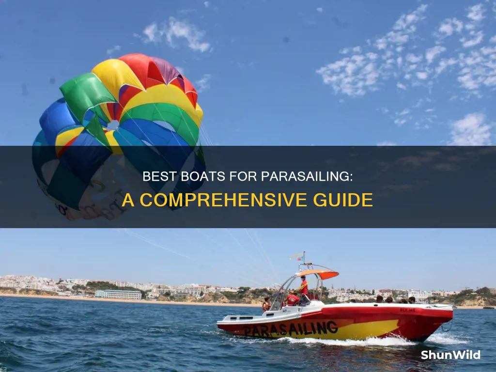 what kind of boat for parasailing