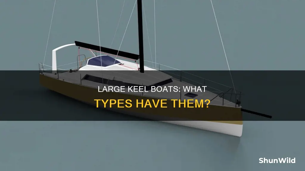 what kind of boat has a large keel