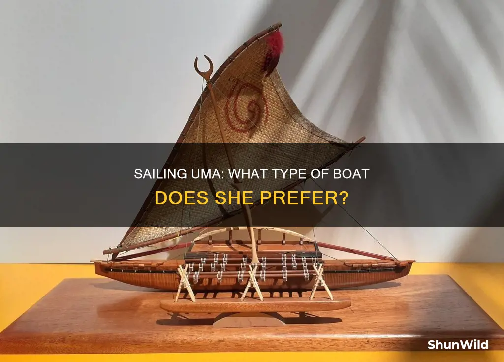 what kind of boat in sailing uma