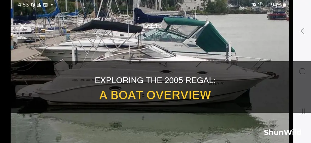 what kind of boat is a 2005 regal