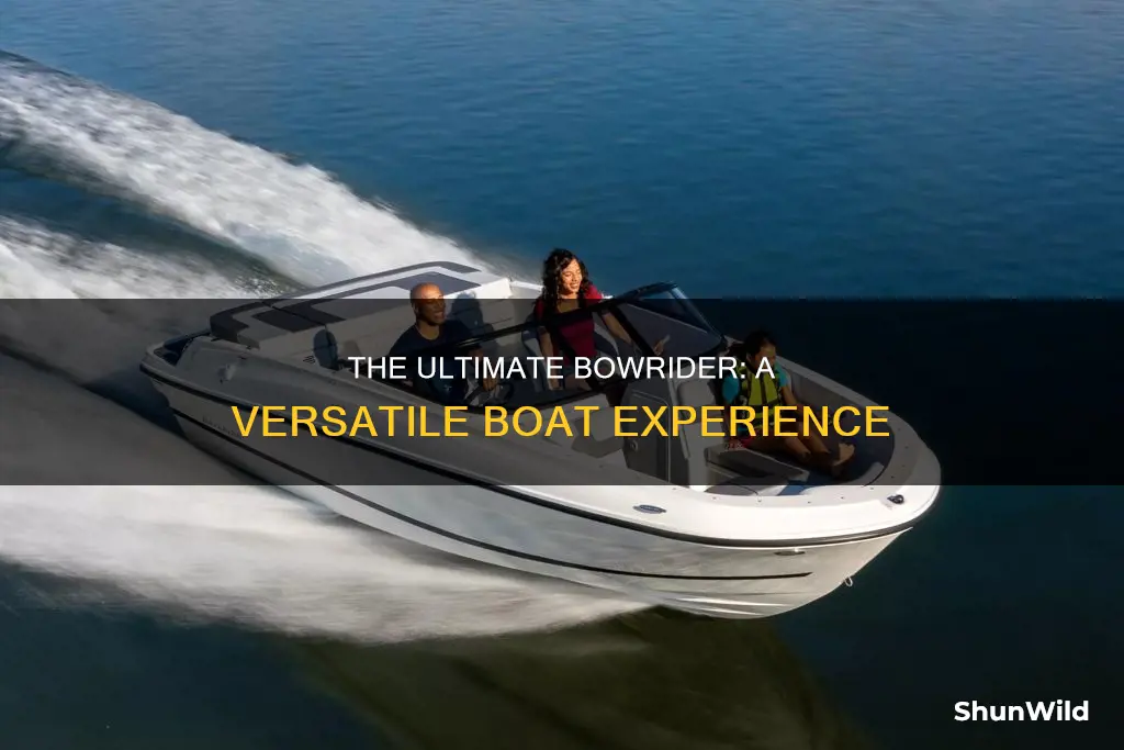 what kind of boat is a bowrider