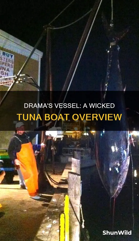 what kind of boat is drama on wicked tuna