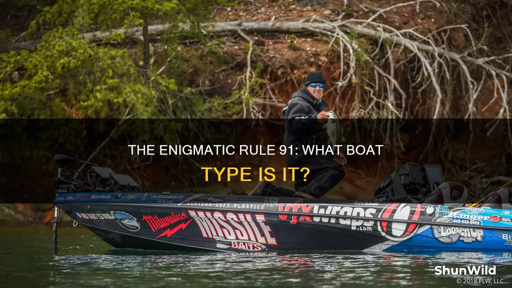 what kind of boat is rule 91