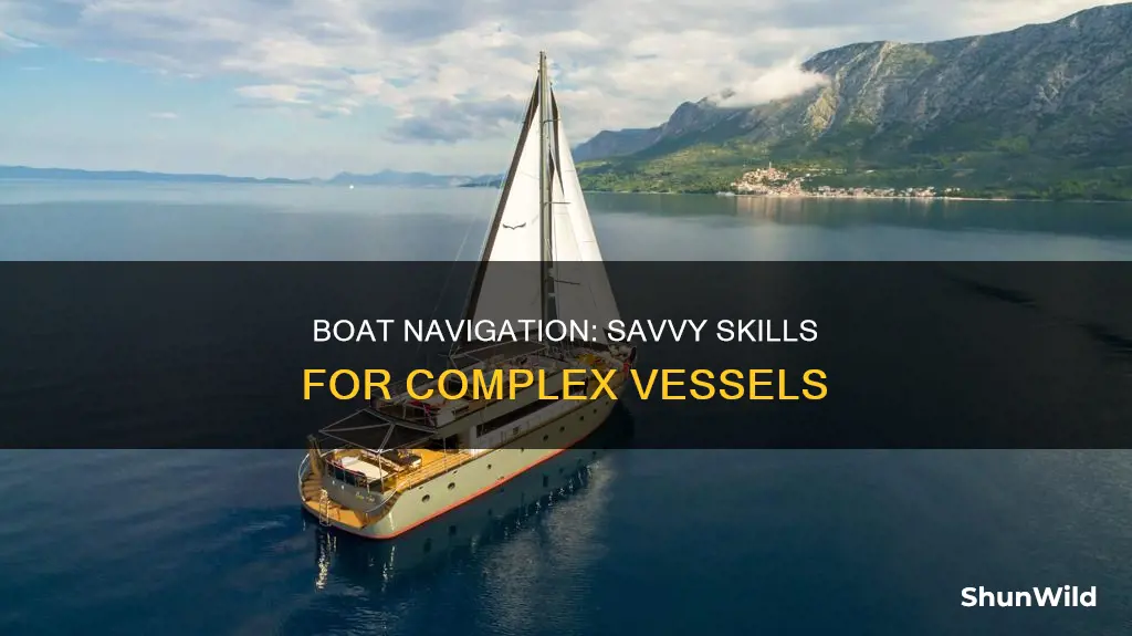 what kind of boat requires a savvy navigator