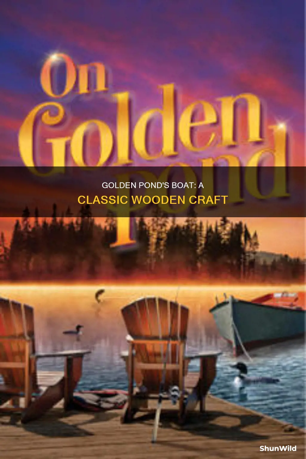 what kind of boat was in on golden pond