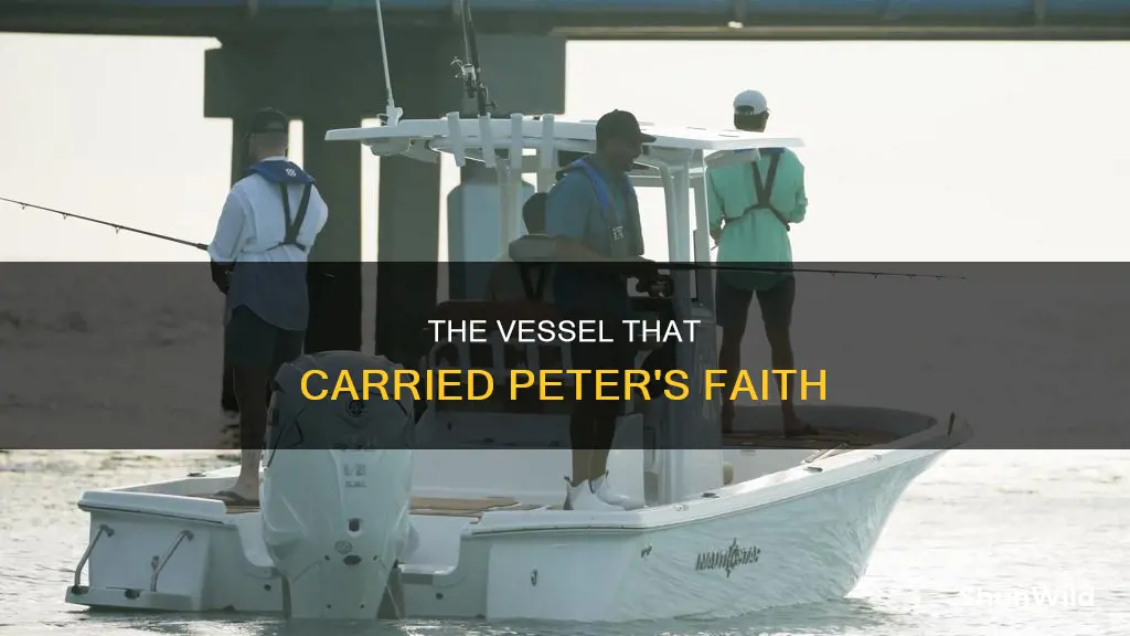 what kind of boat was peter from the bible in