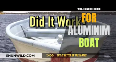 Caulking Aluminum Boats: Choosing the Right Sealant for the Job